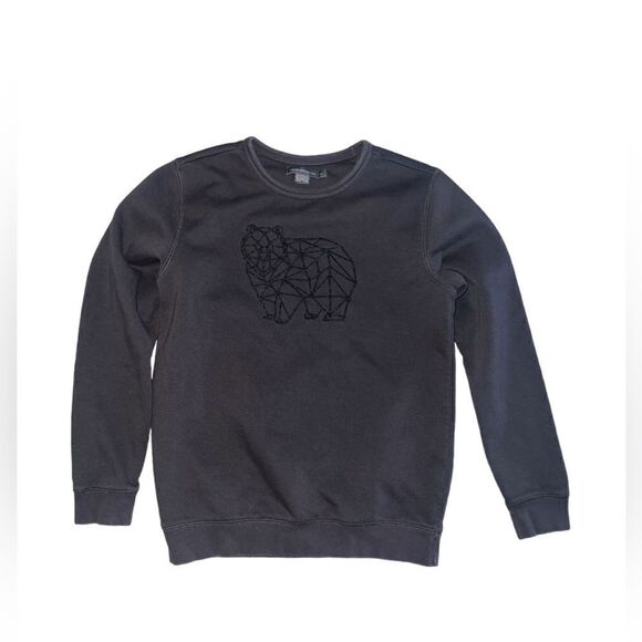 French Connection Black Sweatshirt (Mens) - Picture 1 of 3